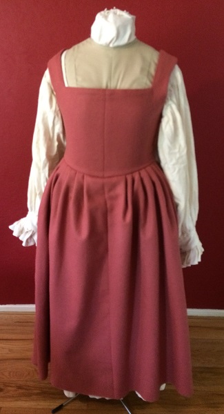 1500s Reproduction Madder Tudor Kirtle