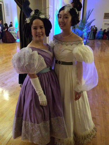 1830s Reproduction Romantic Era Dresses.