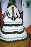 1860s Reproduction Day Dress: front