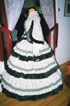 1860s Reproduction Day Dress: left