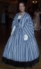 1860s Blue Stripe Daydress