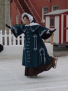 Reproduction Mid-Victorian Cloak/Coat skating