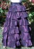 pleated circle skirt