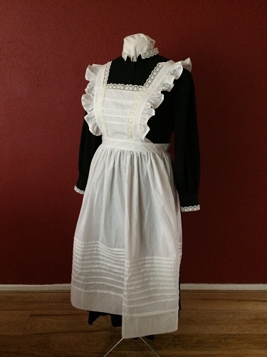 1910s Reproduction Edwardian Maid Left Quarter View.