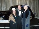 Cate, Kim, and 
Nick Langdon at Towe Auto Museum for Classic Movie night