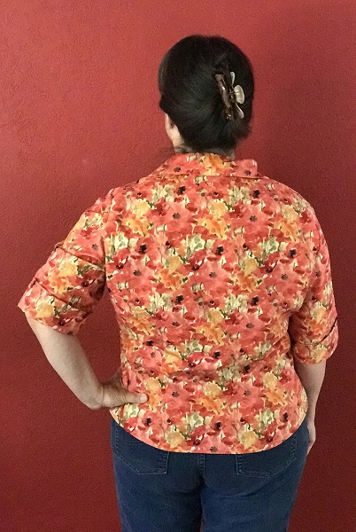 Butterick 6085 Misses' Poppy Shirt Back