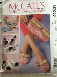 McCall's M7068 Slipper Shoe Pattern