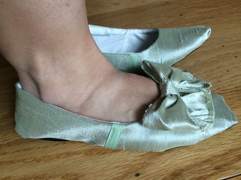 Reproduction Regency Slippers Fail