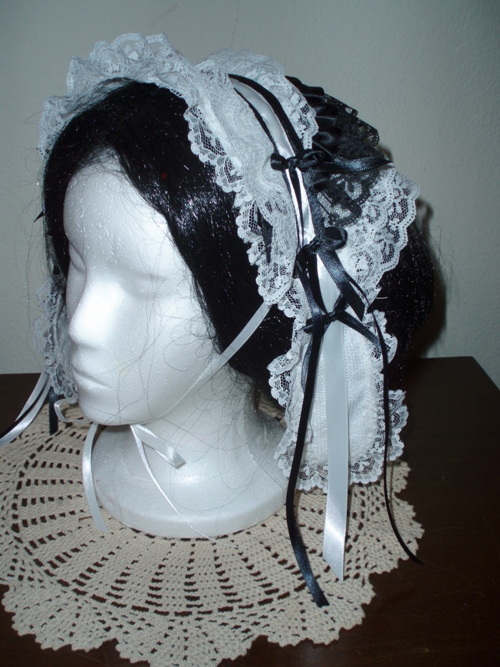 reproduction 1840s day cap