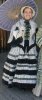 1860s Reproduction Day Dress:  back