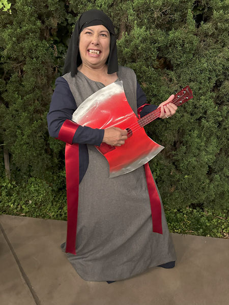 Medieval Marceline at Costume College 2024. Period Patterns 21.